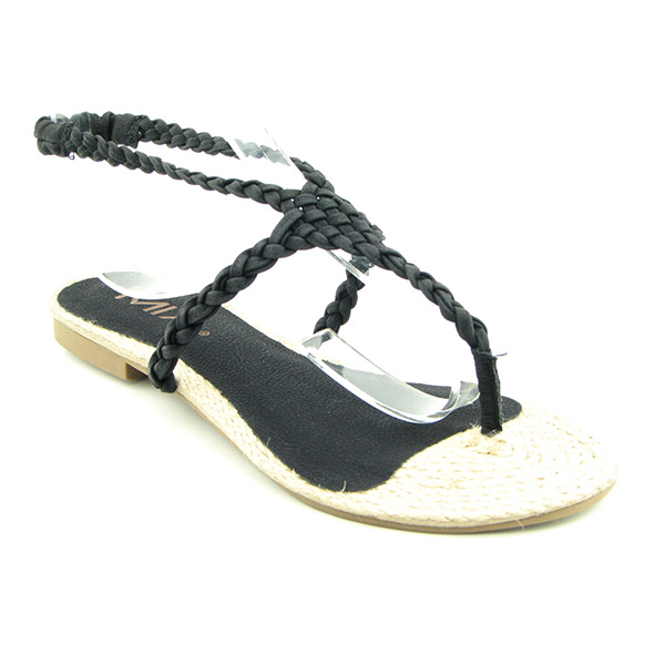MIA Plaka Slingbacks Black