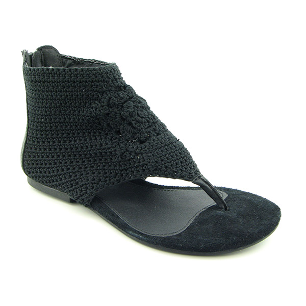 MIA Petunia Gladiator Shoes Black