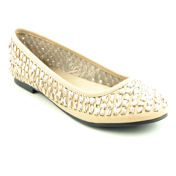 MIA Streamer Flats Beige