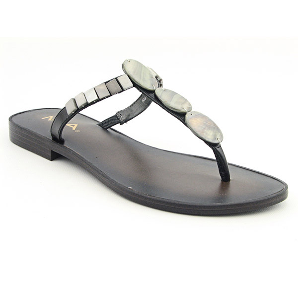MIA Marina Flip Flops Silver