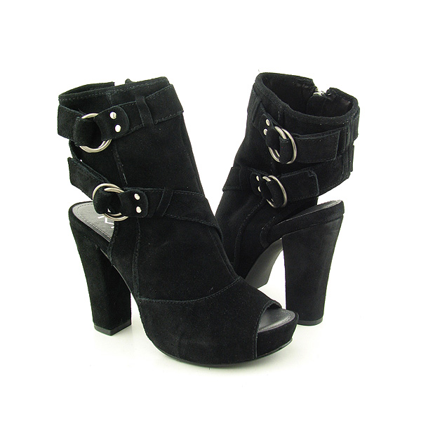 MIA Leighton Ankle Boots Black