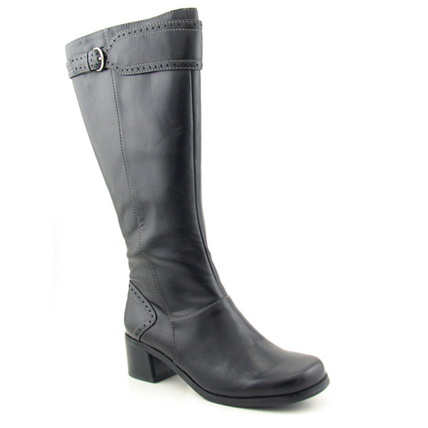 NATURALIZER Scurry Wide Boots Black