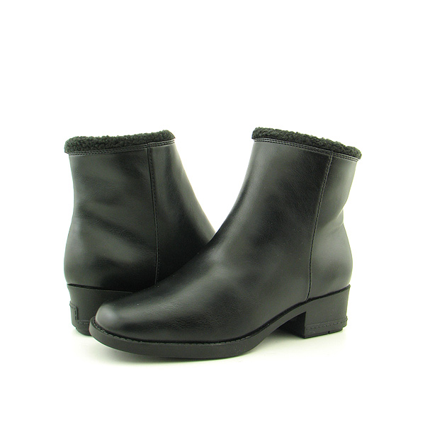 NATURALIZER Snug Boot Ankle Shoes Black