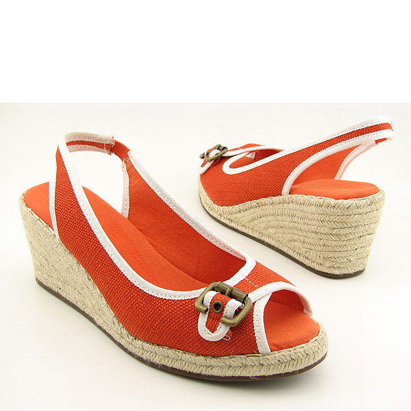 NATURALIZER Sherene Wide Pumps Orange