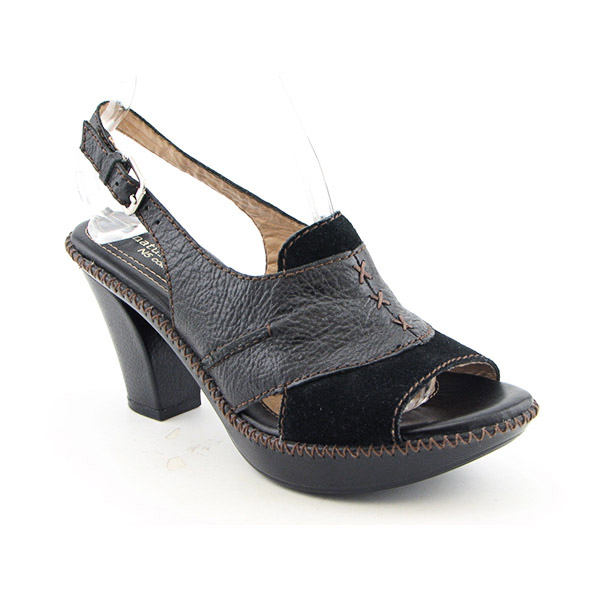 NATURALIZER Holdon Platforms Open Toe Shoes Black