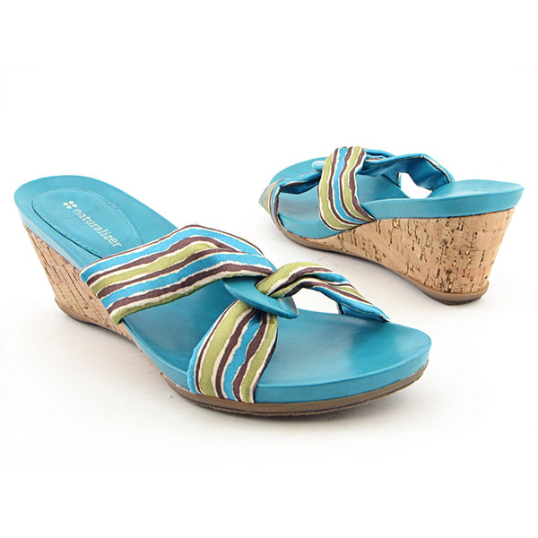 NATURALIZER Sardona Platform Wedges Aqua