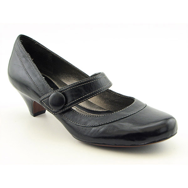 NATURALIZER Jadore Wide Flats Mary Janes Shoes Black