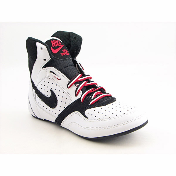 Nike Greco Womens SZ 7 White/BlackVarsity Red Wrestling Shoes eBay