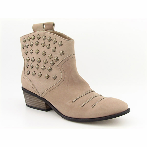 Rachel Roy Izzey Boots Cowboy Shoes Beige Womens
