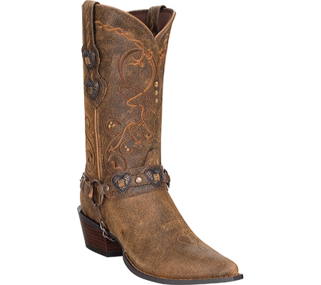 DURANGO RD4155 11' Crush Boots Cowboy Shoes Brown Womens