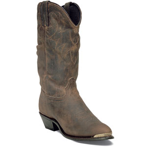 DURANGO RD542 11' Slouch Top Boots Fashion Western Shoes Brown Womens