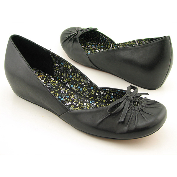REPORT Carys Platform Wedges Black