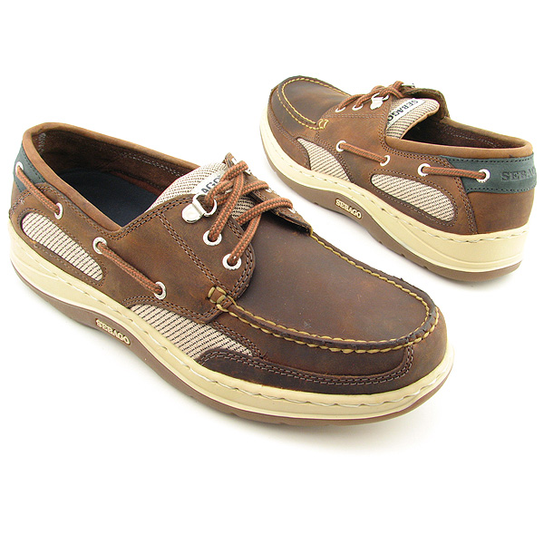 SEBAGO Clovehitch II Boat Shoes Brown Mens