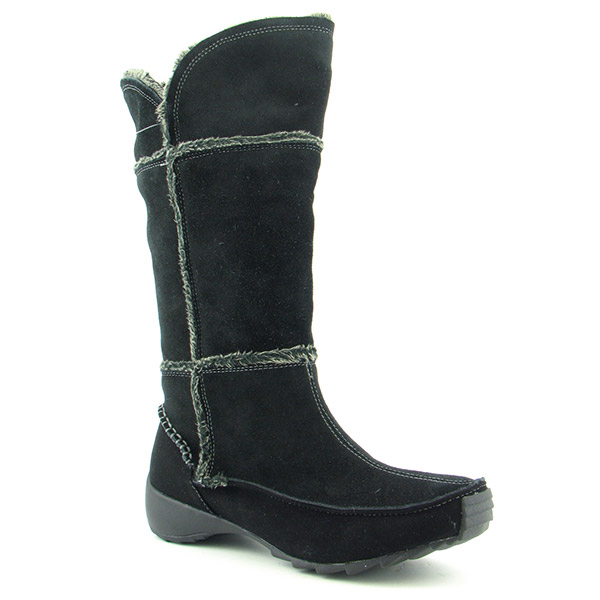 Post image for Sporto Patch Boots Knee Shoes Black Womens