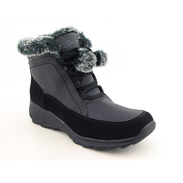 Post image for Sporto Snowflakes Boots Winter Shoes Black Womens