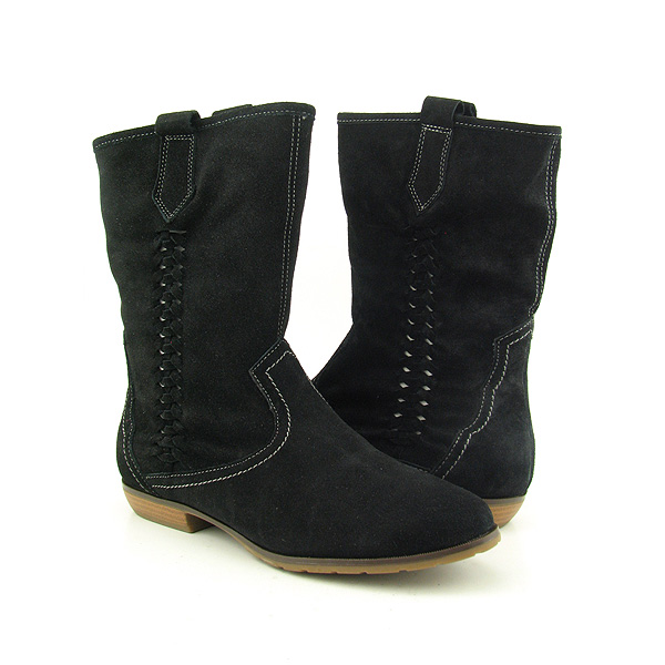 Sporto Bridget Boots Western Shoes Black Womens