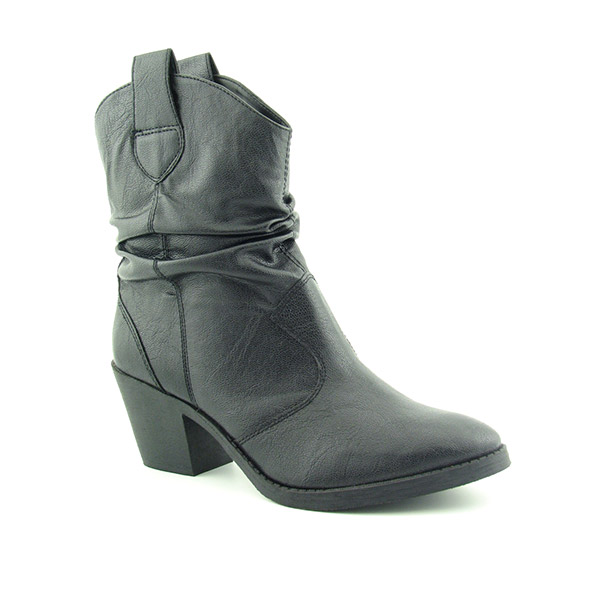 Style & Co Izzy Boots Ankle Shoes Black Womens