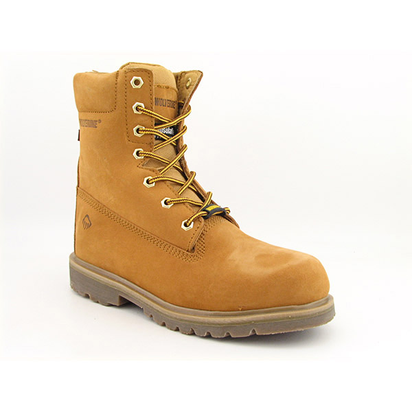 Post image for Wolverine Jackson 8″ Wide Boots Work Shoes Brown Mens