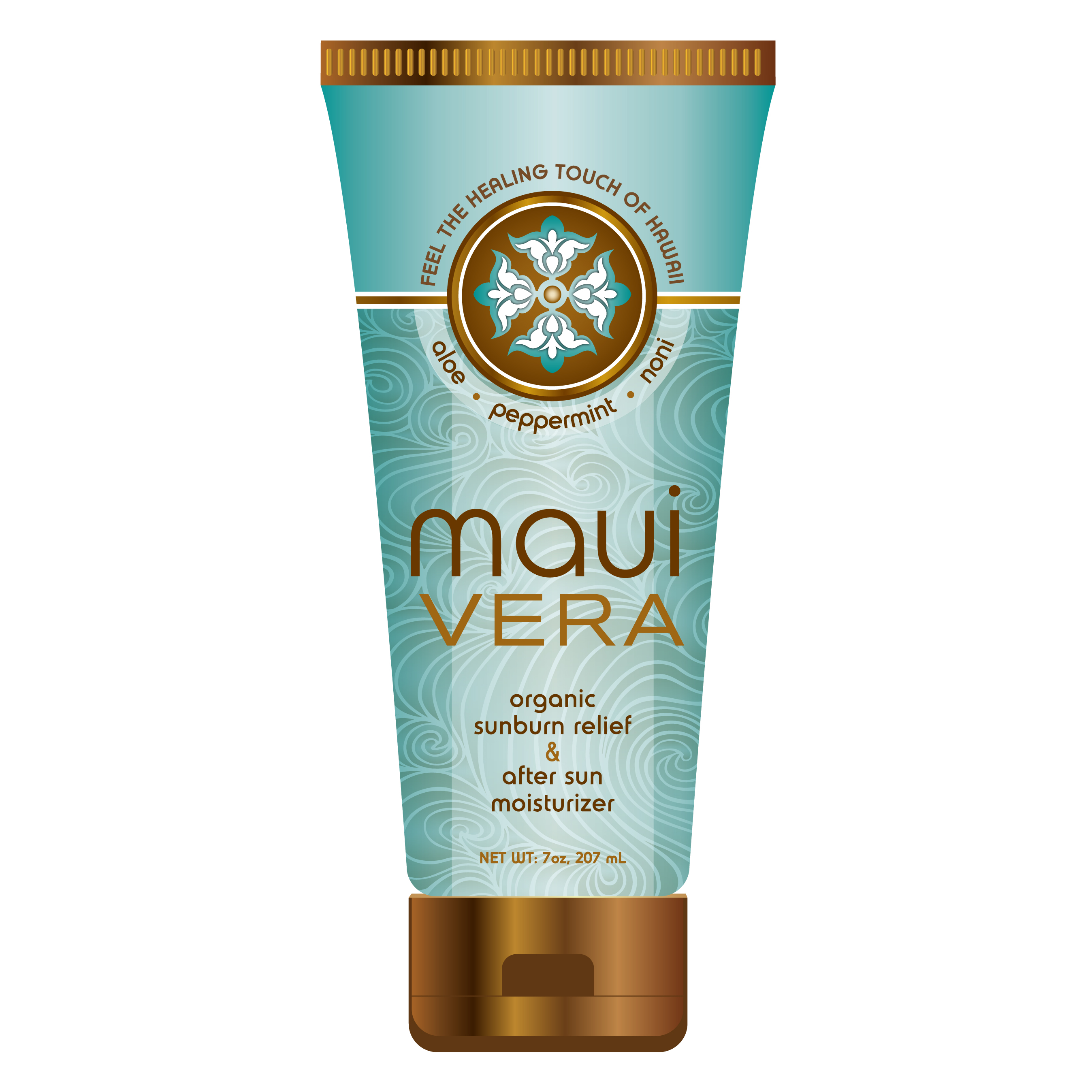 Maui Vera Organic Sunburn Relief & Soothing After Sun Moisturizer w