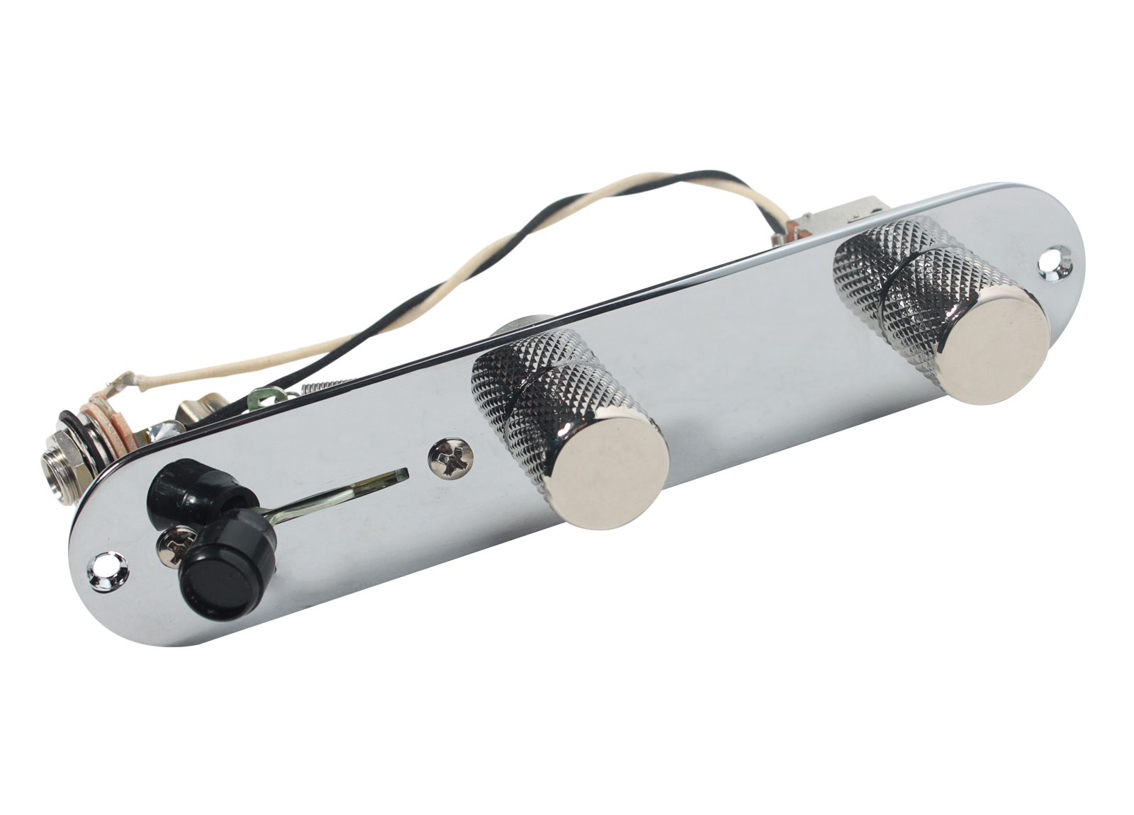 Fender Telecaster Loaded 3 Way Control Plate w Push Pull Series