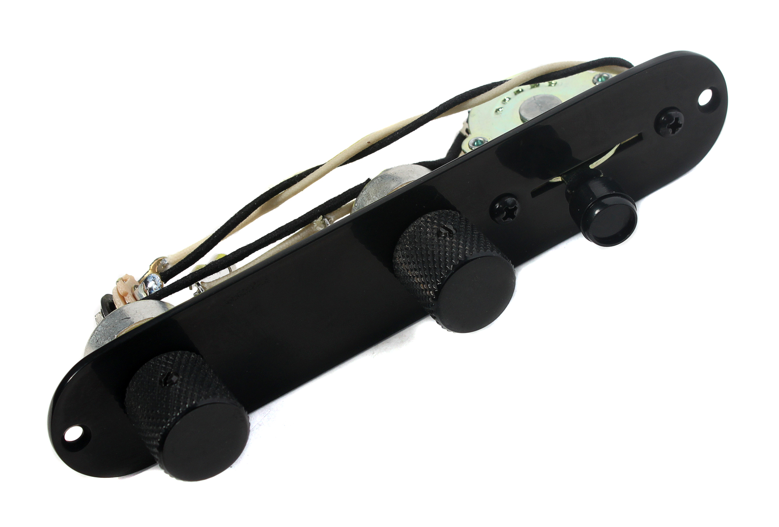 Fender Tele Telecaster 4 Way Reverse Control Plate w/Oak Grigsby Switch