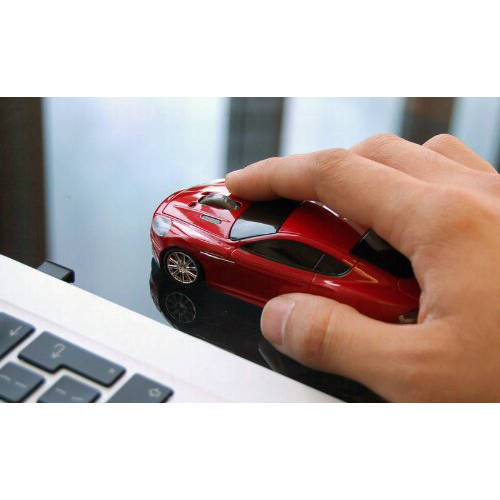Road Mice Wireless USB Optical Mouse 2.4Ghz Ford Mustang GT for PC or MAC