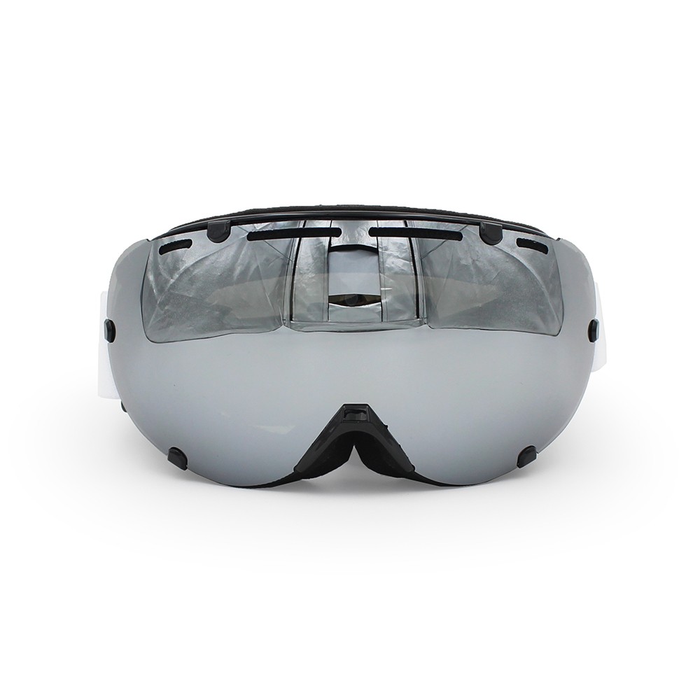 Ediors REVO Mirror Dual Lens Snowboard Ski Goggles with AntiFog Lens