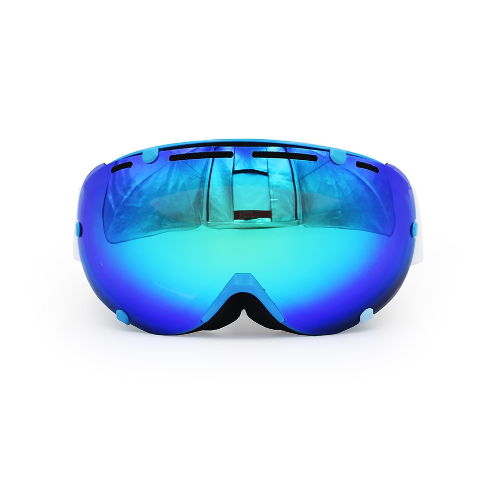 Ediors REVO Mirror Dual Lens Snowboard Ski Goggles with AntiFog Lens