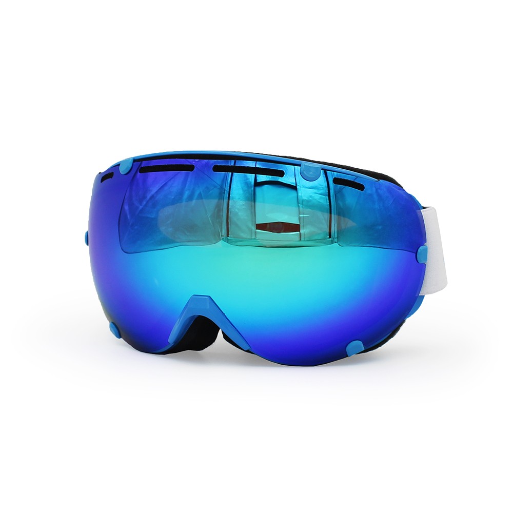 Ediors REVO Mirror Dual Lens Snowboard Ski Goggles with AntiFog Lens