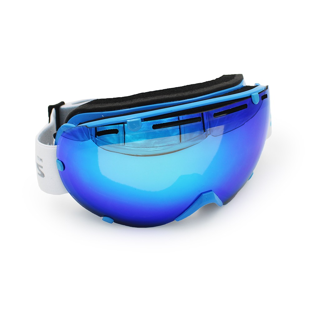 Ediors REVO Mirror Dual Lens Snowboard Ski Goggles with AntiFog Lens