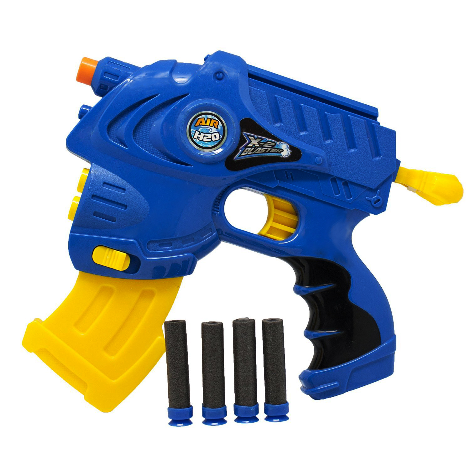 Aww Industries Dual Blaster 2 in1 Toy Gun Shoots Water and Foam