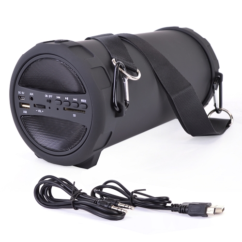 Bazooka Wireless Portable Bluetooth Stereo Speaker w/SD Card Slot