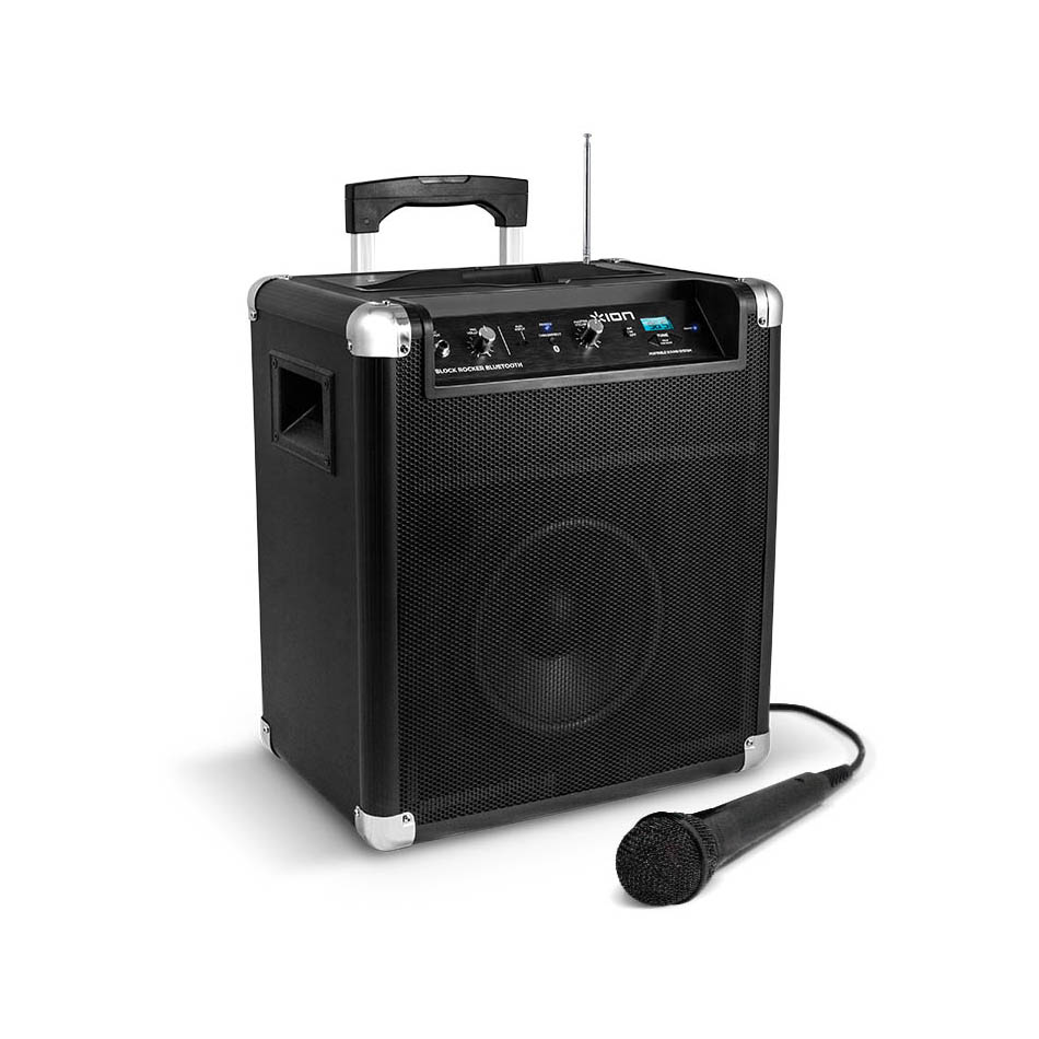 Ion Block Rocker iPA56B Bluetooth Wireless Portable Speaker System w