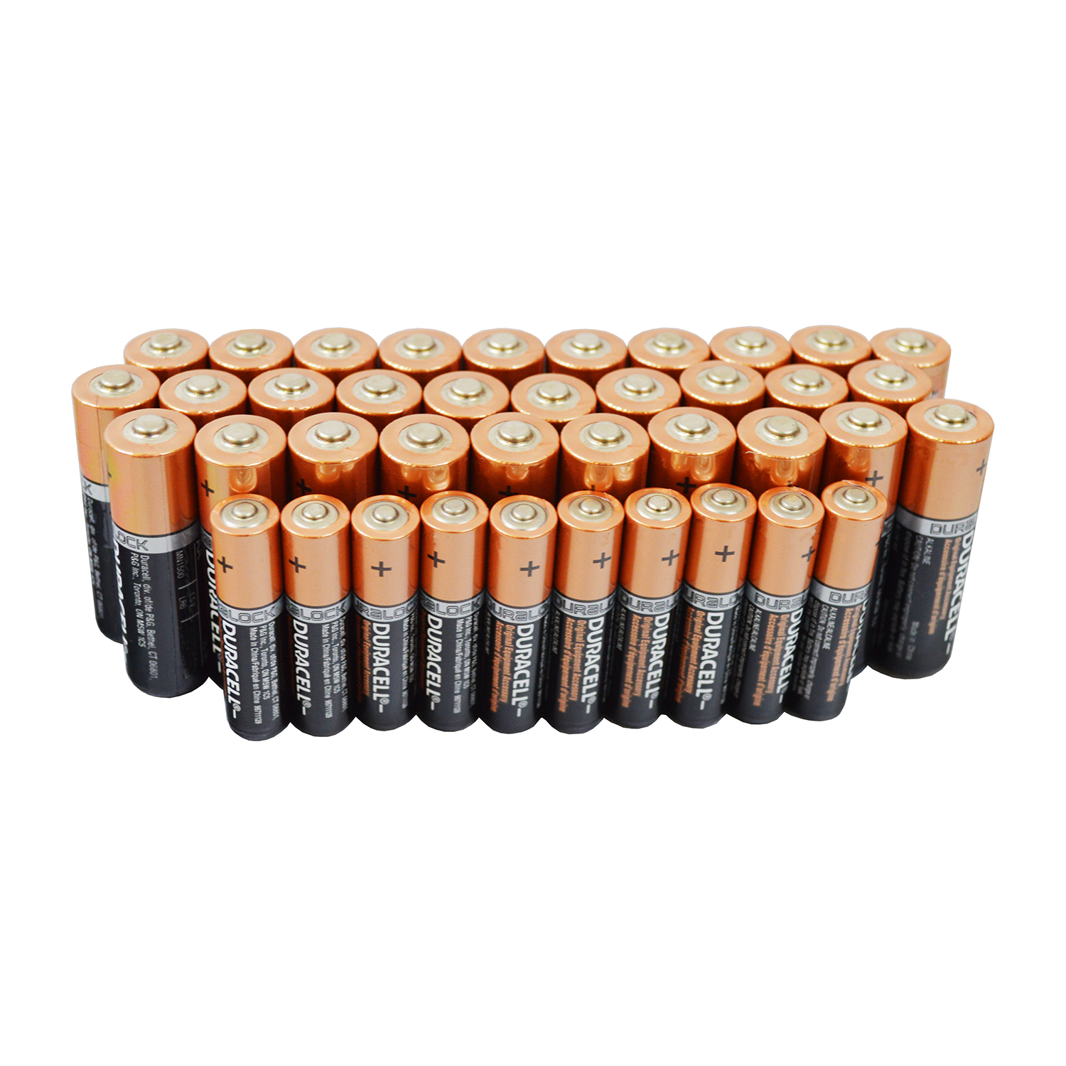 Duracell 30 AA + 10 AAA Copper Top Alkaline Long Lasting Batteries 2024