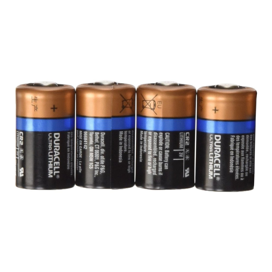 4 Count Duracell Ultra Lithium CR2 3V Leak Resistant Long Lasting Batteries eBay