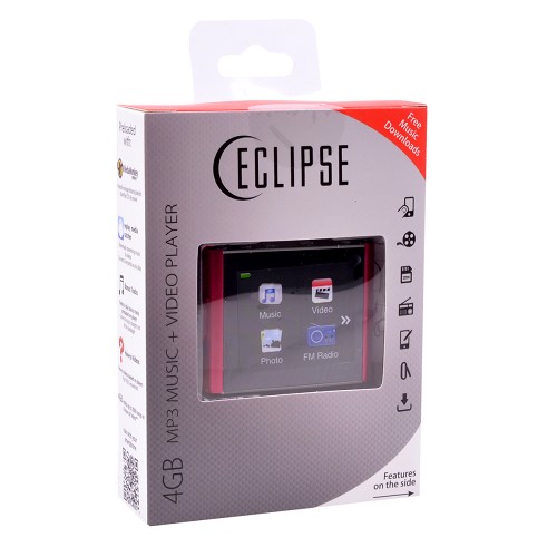 Eclipse T180 1.8" 4GB MP3 USB 2.0 Clip Style Digital Audio LCD Video