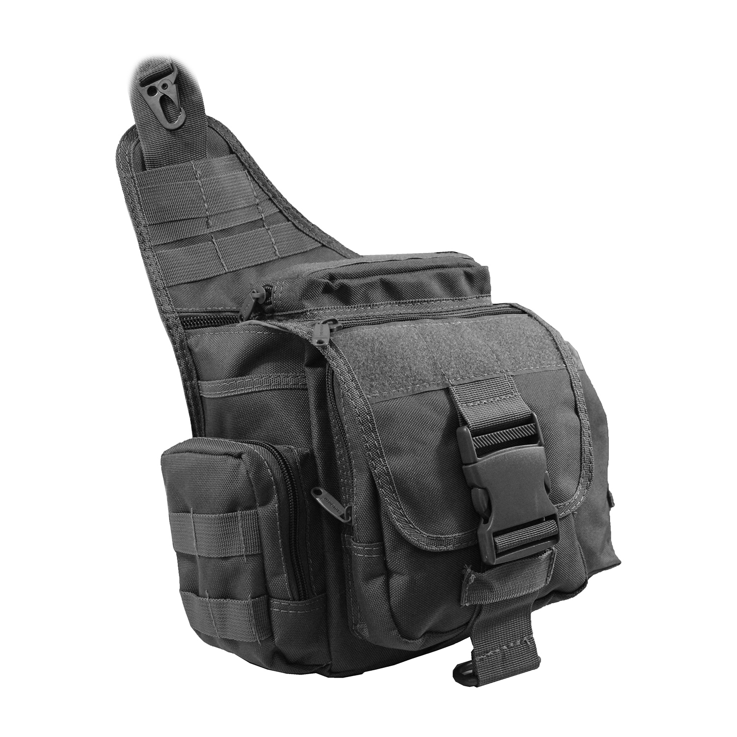 Every Day Carry Tactical Messenger MOLLE Side Sling Shoulder Bag w/Pistol Pocket eBay