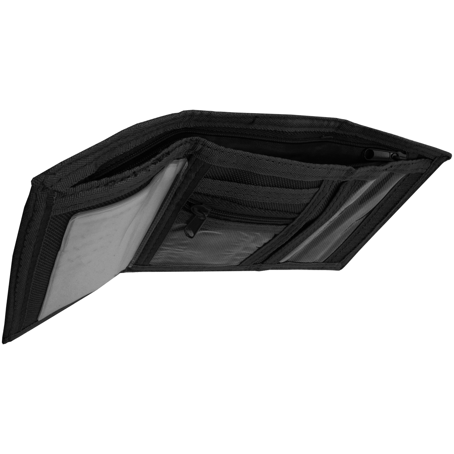 Every Day Carry Trifold Men s ID Card Holder Wallet W Secure Closure
