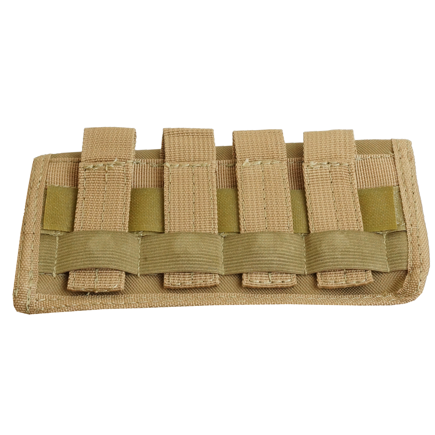 Every Day Carry Tactical Velcro MOLLE 12 Round Shotgun Ammo Pouch