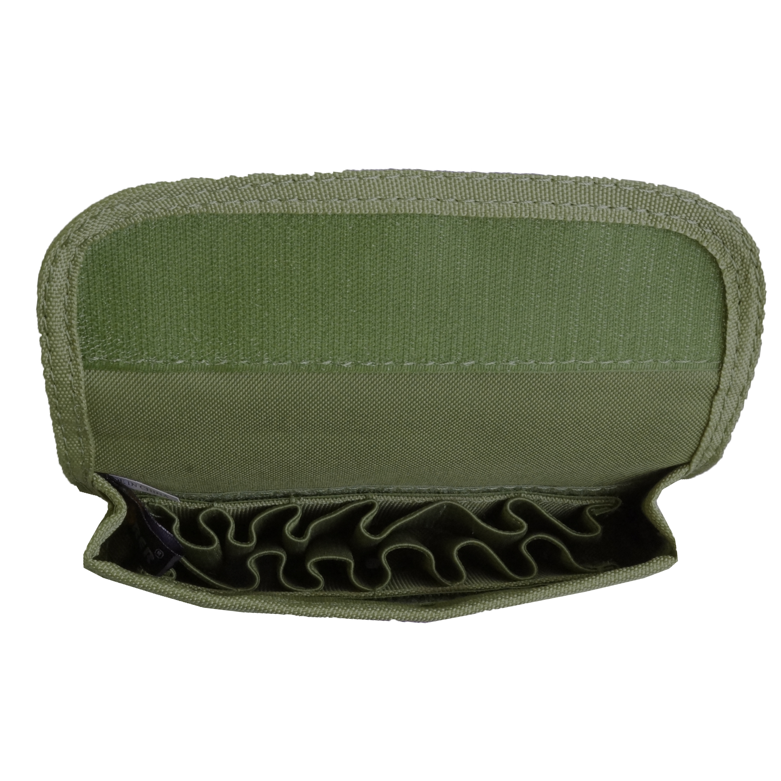 Every Day Carry Tactical Velcro MOLLE 12 Round Shotgun Ammo Pouch