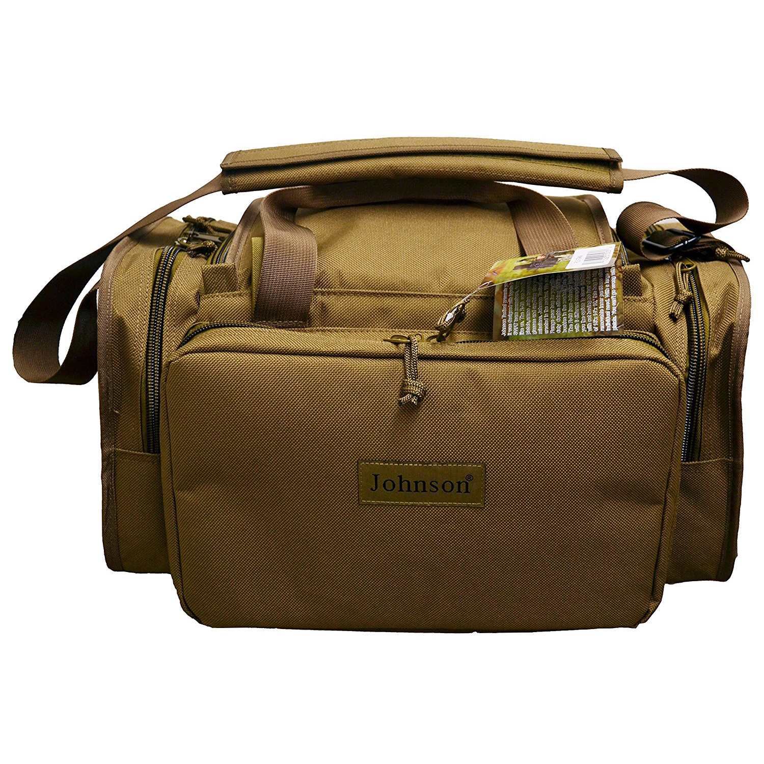 Every Day Carry Johnson Tactical Shooting Gun Pistol Range Gear Bag