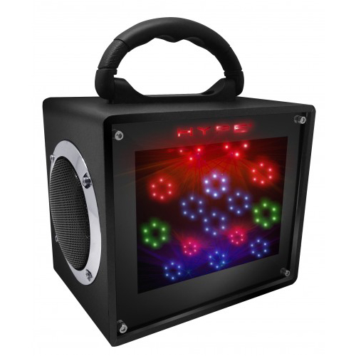 Hype LED Stereo Box Color Changing LED Bluetooth Speaker w/ Carry Handle | eBay