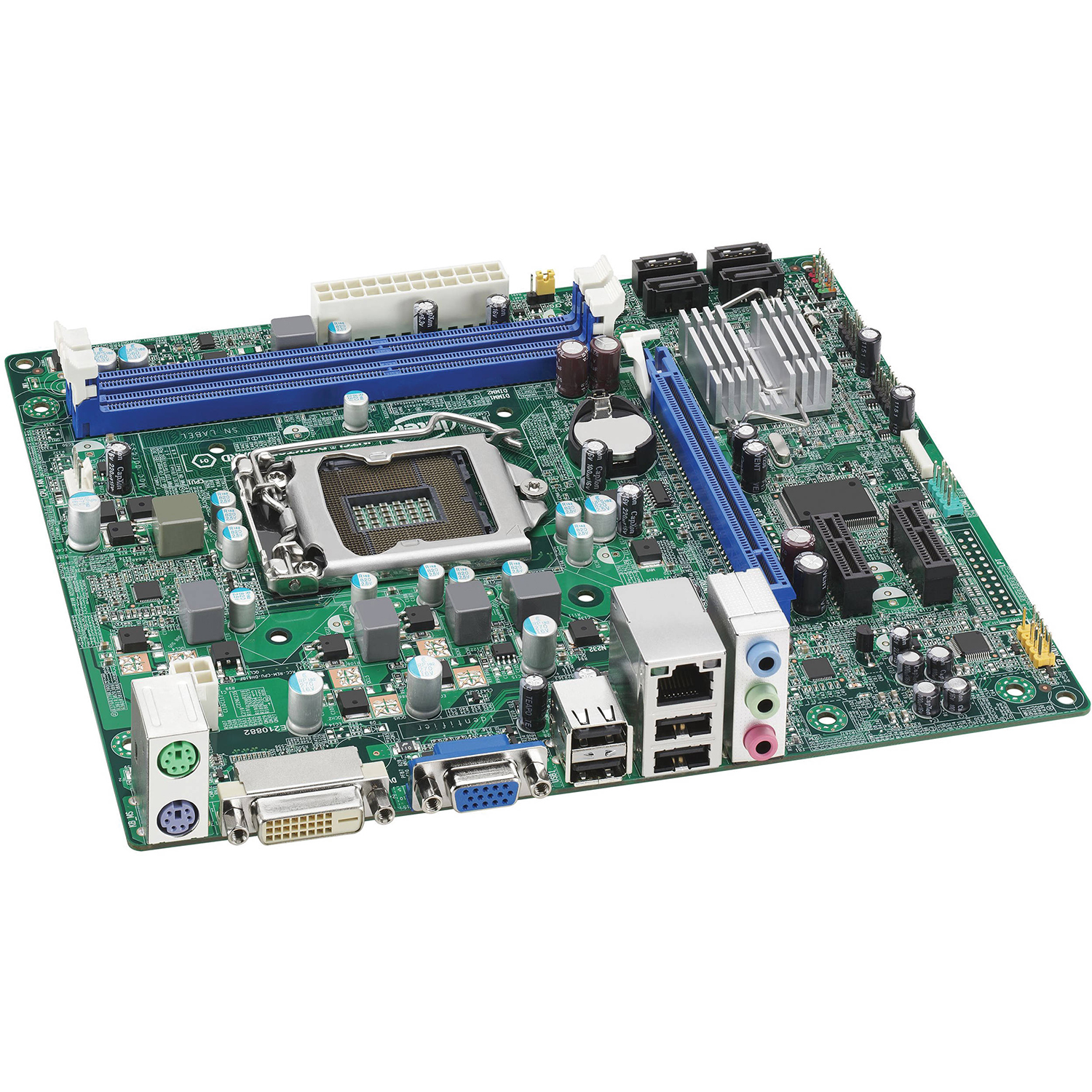 Intel DH61BF Intel H61 Socket 1155 mATX Motherboard w/DVI, Video, Audio ...