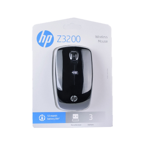 HP Z3200 3Button Wireless USB Optical Scroll Mouse w/ Nano USB