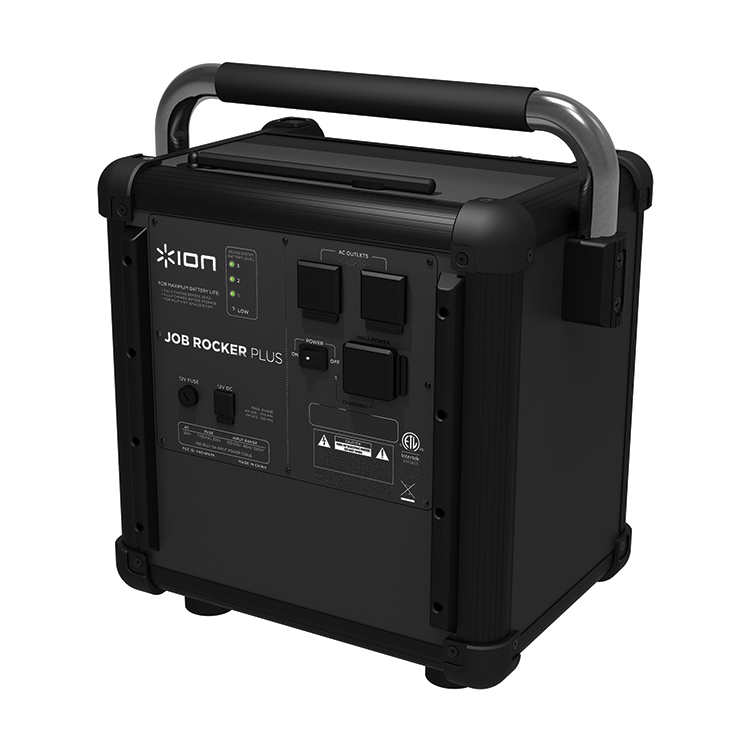 Ion Job Rocker Plus Rugged Rechargeable Bluetooth Wireless Speaker eBay