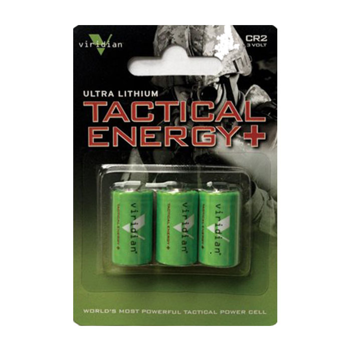 Viridian Green Laser Battery CR2 3 Volt Lithium Batteries 3 Pack LASCR2