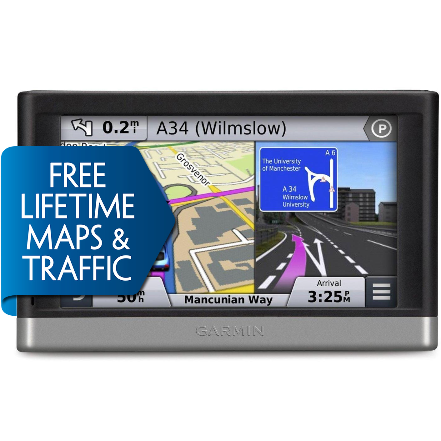 Garmin N?vi 2597 LMT 5" GPS Navigation System w/ Lifetime Maps