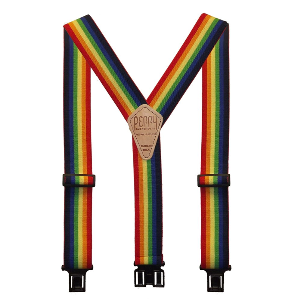 Perry HookOn Belt Suspenders The Original All Colors, Regular and