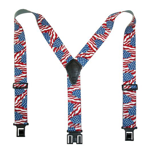 Perry Suspenders 2" Regular HookOn Hook End Belt Suspender w/ Novelty