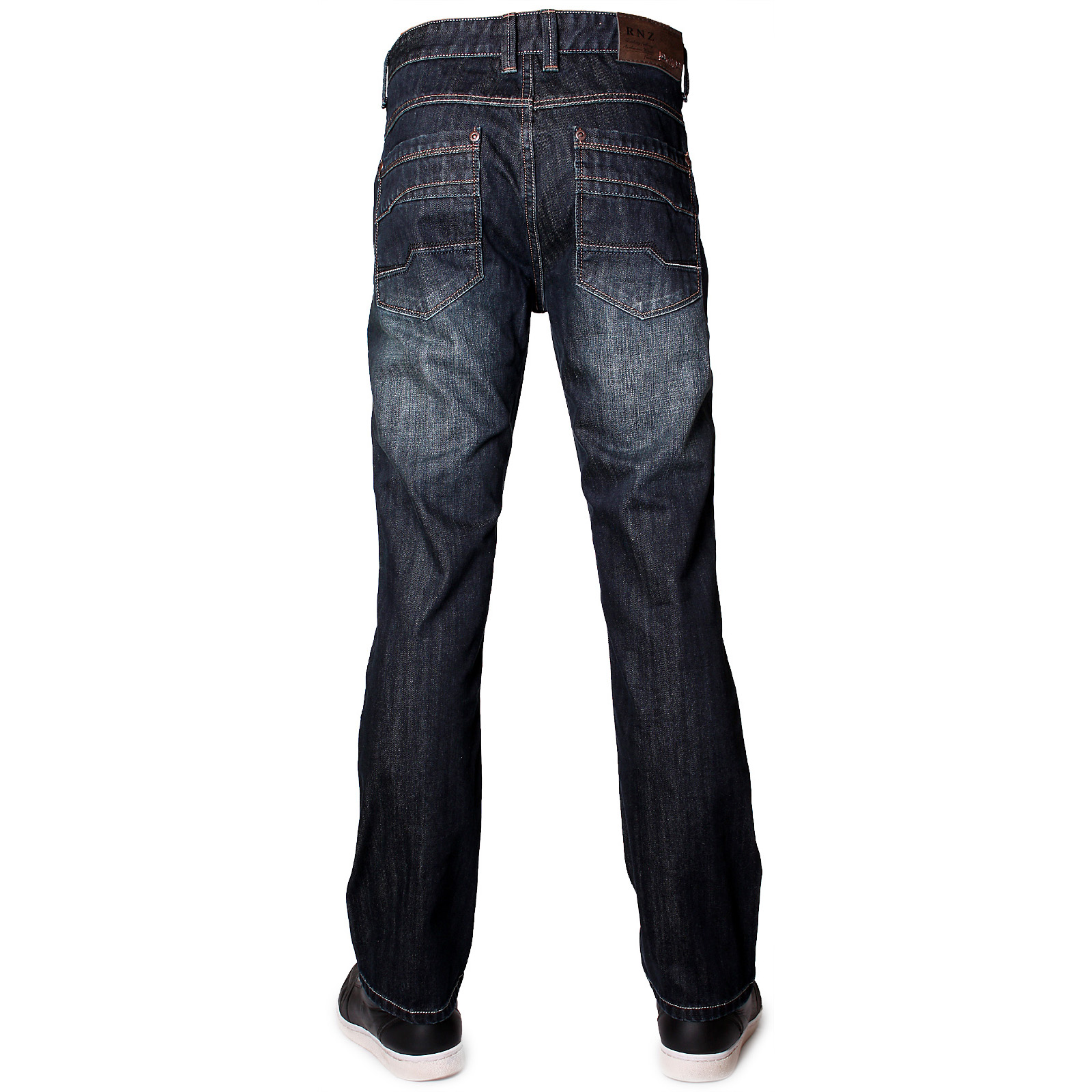 RNZ Premium Designer Fashion Mens Distressed Jeans Multiple Styles eBay